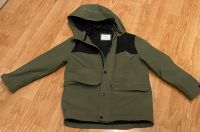 Regenparka khaki schwarz Zara Gr. 134 Dresden - Blasewitz Vorschau