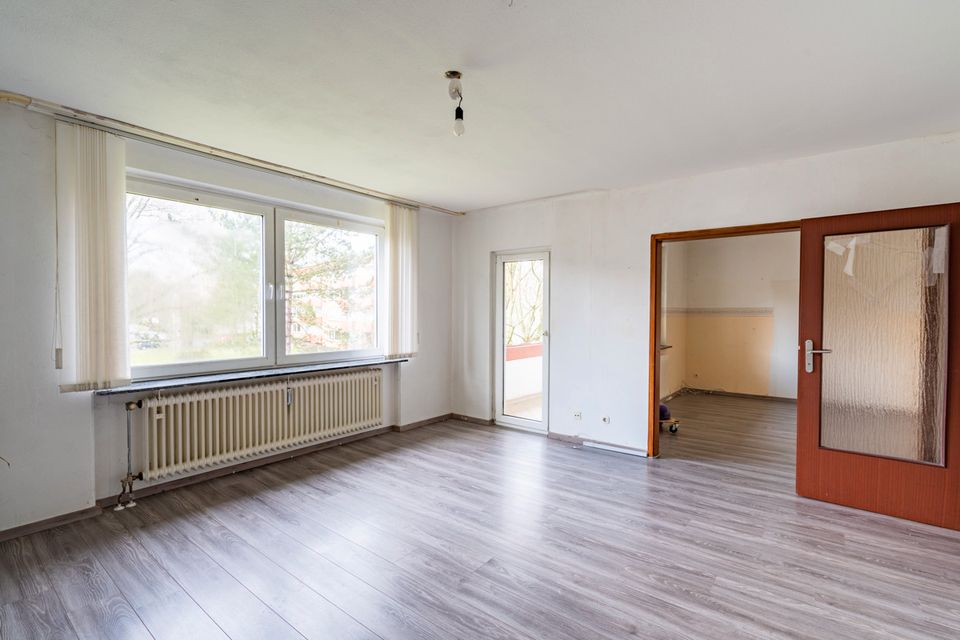 Geräumige, gemütliche Wohnung mit Balkon in Hannover Davenstedt in Hannover