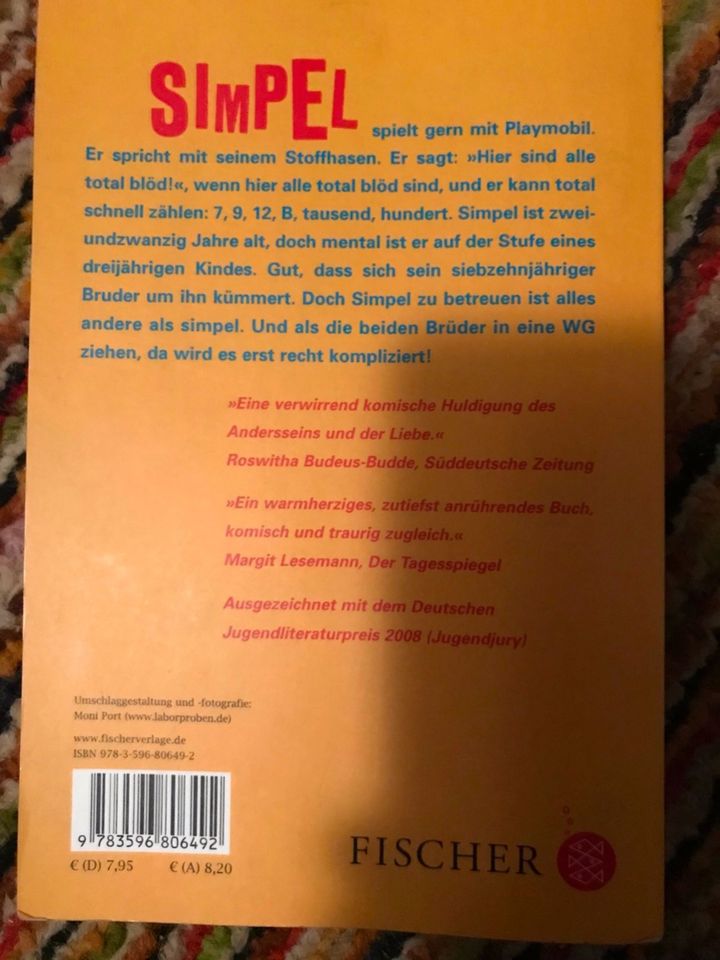 Buch: Simpel (Marie-Aude Murail), Jugendbuch in Frankfurt am Main