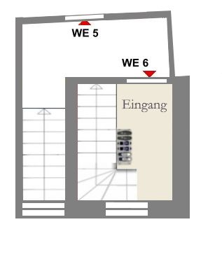 Modernes Wohnen in Oldenburg-Ohmstede! Sanierte 2-Zimmer-Wohnung im Dachgeschoss mit Gartenbereich in Oldenburg