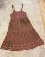 GUDRUN SJÖDEN M Kleid MIDI braun pink Stickereien Rheinland-Pfalz - Mainz Vorschau