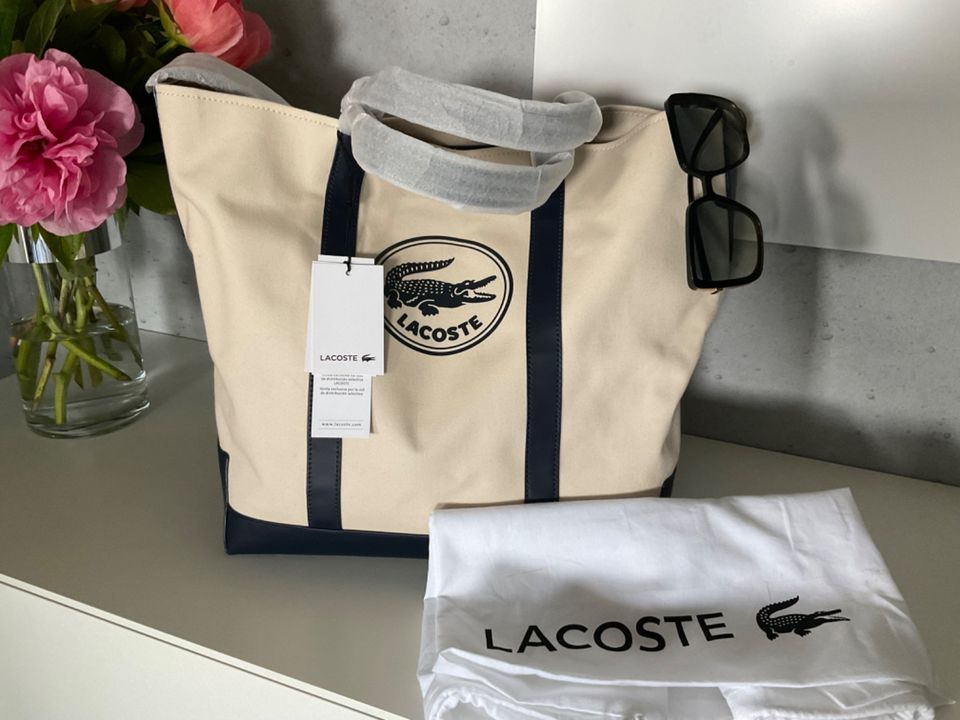 Lacoste Canvas Tasche Neu in Mainz