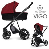 My Junior VIGO - 2in1 Kinderwagen-Set - Deep Love - XXL-Zubehörpaket - NEU Hessen - Fulda Vorschau