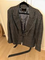 Blazer Damen kariert Gr 54 grau Neuwertig Nordrhein-Westfalen - Schwerte Vorschau