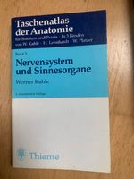 Taschenatlas der Anatomie, Nervensysteme und Sinnesorgane Kahle Nordrhein-Westfalen - Blankenheim Vorschau