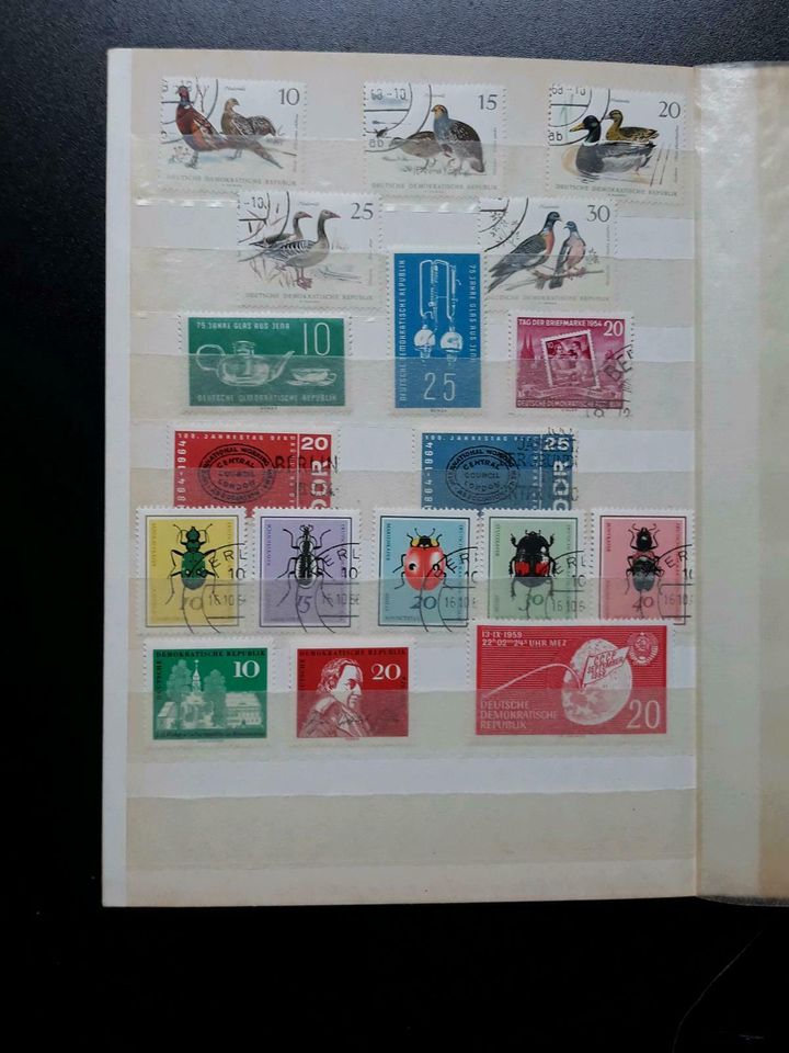 DDR Briefmarken in Sottrum