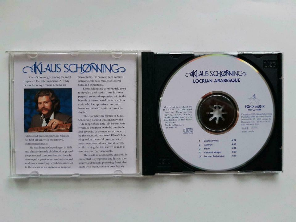 CD Klaus Schöning, Locrian Arabesque, Magic Cafe in Itzehoe