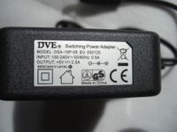 DVE Adapter Switching DSA -15P-0,5 Output: + 5 V... 2,5 A  NEU Eimsbüttel - Hamburg Eimsbüttel (Stadtteil) Vorschau