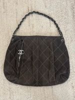 CHANEL Distressed Tasche aus Wildleder in grau. Top erhalten! Berlin - Zehlendorf Vorschau