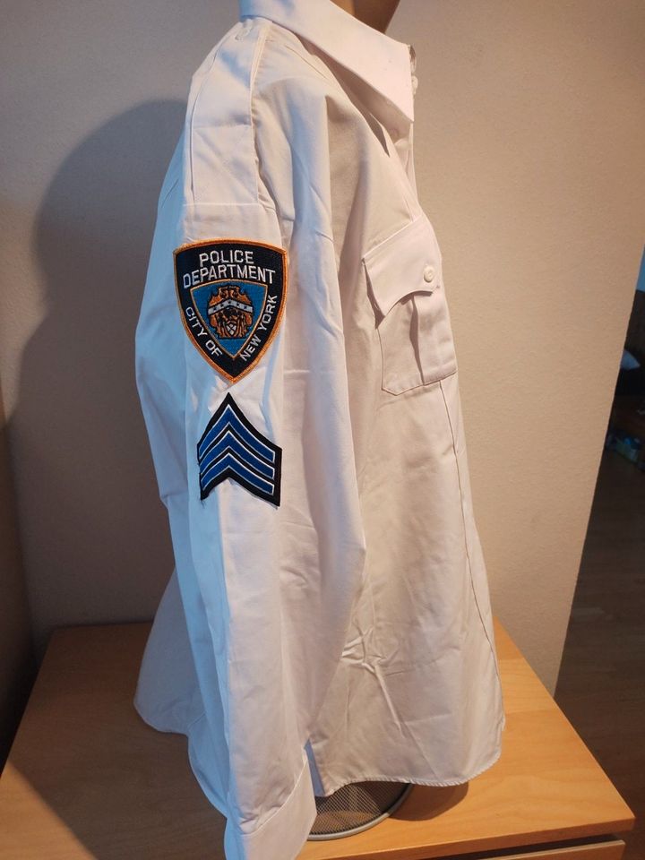 NYPD Hemd Highway Patrol Sgt Uniformhemd Langarm US Police in Bestensee