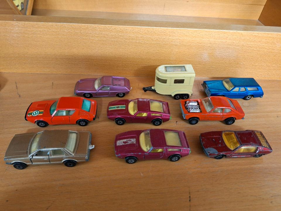 Matchbox Ford Renault Maserati Lamborghini in Much