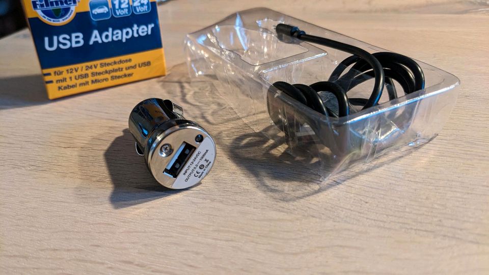 USB Adapter Auto Zigarettenanzünder Microstecker in Hürth