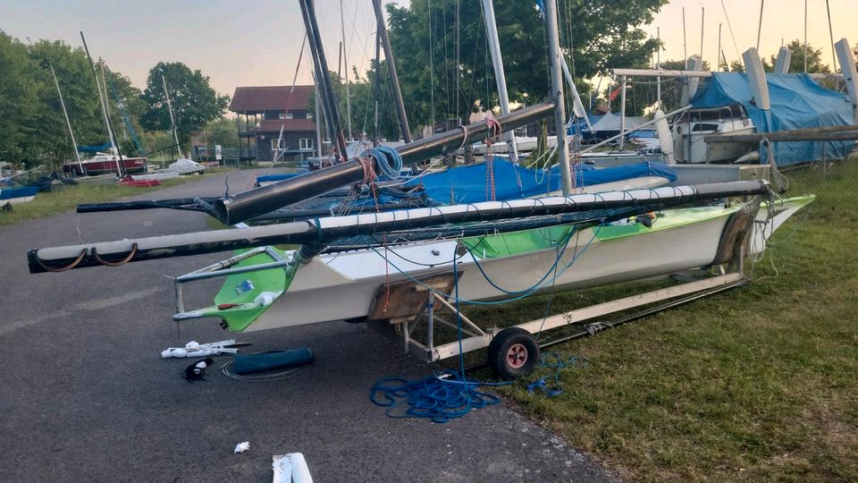 18 Footer Skiff in Oettingen in Bayern