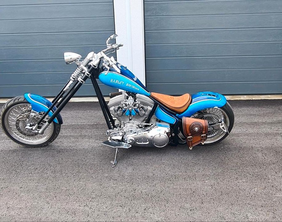 Harley Davidson Daytec Wide Drive Custom Bike *Showfahrzeug* in Schonstett