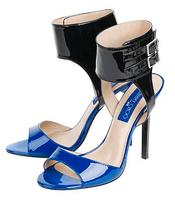 Jimmy Choo for H&M High Heels Gr. 37 Blau / Schwarz Nordrhein-Westfalen - Herne Vorschau