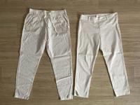 Leinen Hose 44 42 Baumwolle luftig weiß Chino H&M Hessen - Darmstadt Vorschau