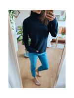Benetton Rollkragen Pullover Pulli M L Wolle schwarz blau Marine Hessen - Gießen Vorschau
