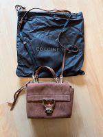 Coccinelle Arlettis Suede Handtasche, Beige/cognac, Gold, neu Hamburg-Nord - Hamburg Winterhude Vorschau