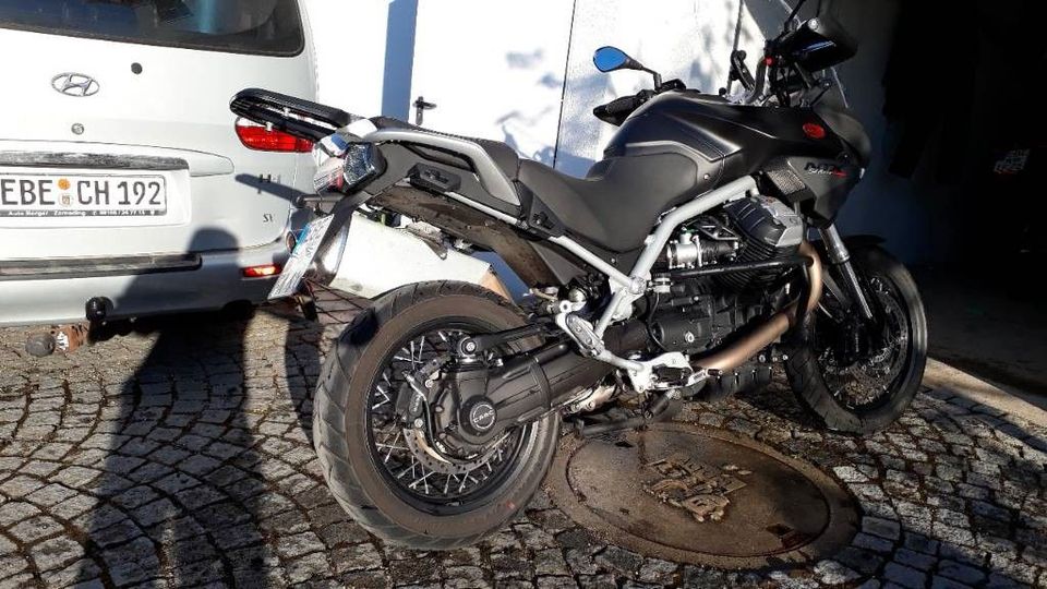 Moto Guzzi Stelvio 1200 NTX ABS + Rollenstösel in Baldham