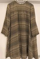 H&M Kleid langarm Gr. 40 mit Muster braun gelb grau 70 ziger Look Baden-Württemberg - Heilbronn Vorschau
