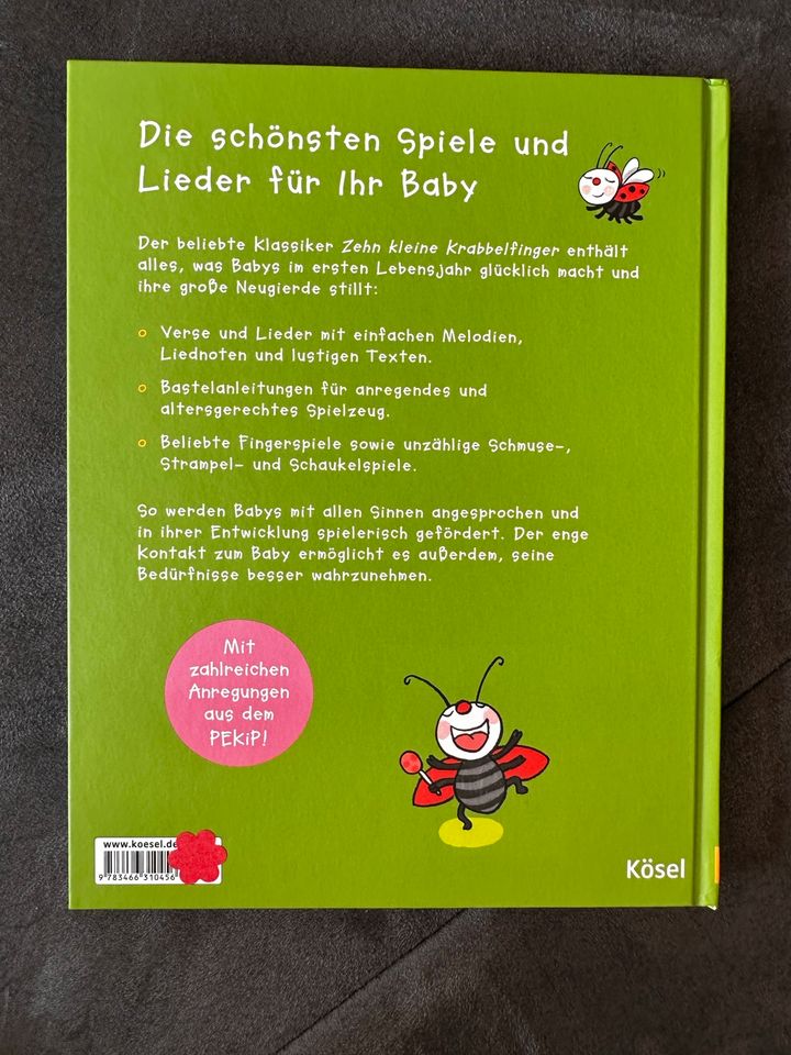 Zehn 10 kleine Krabbelfinger Buch Kinderbuch Montessori in München