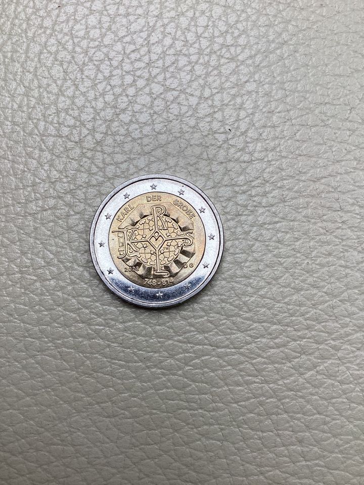 2 Euro Münze Kaiser Karl der Große 2023 DG in Ochtendung