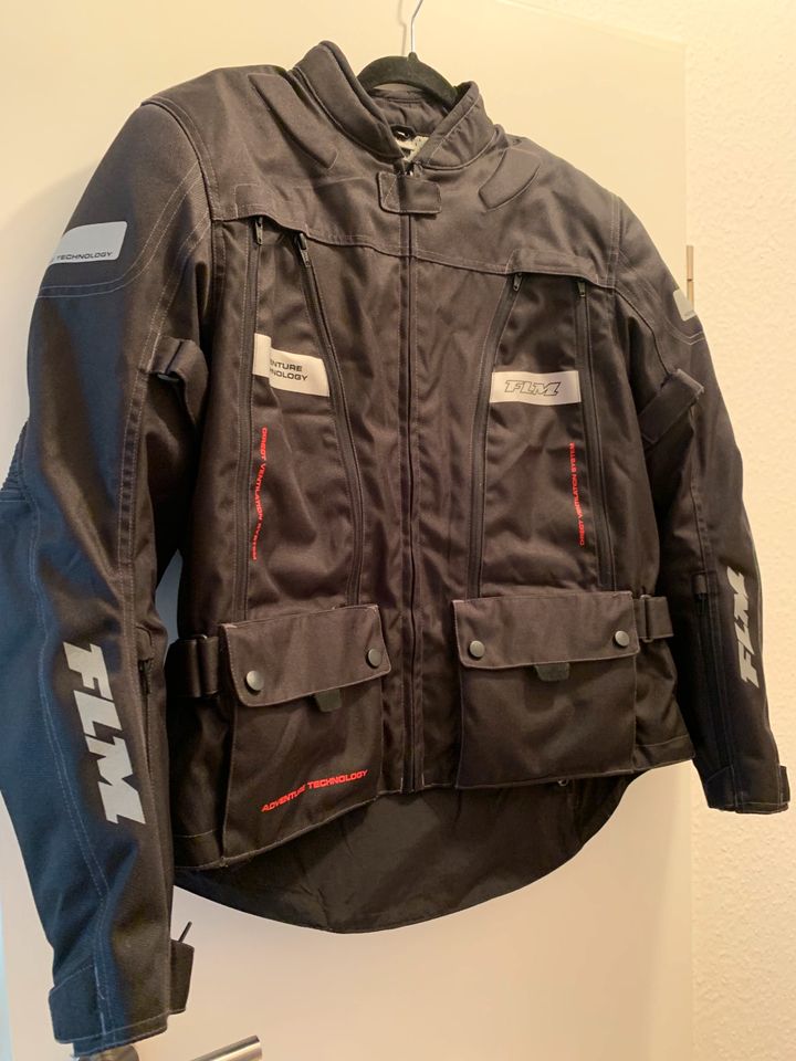 FLM Motorrad Jacke schwarz 46/48 in Grevenbroich