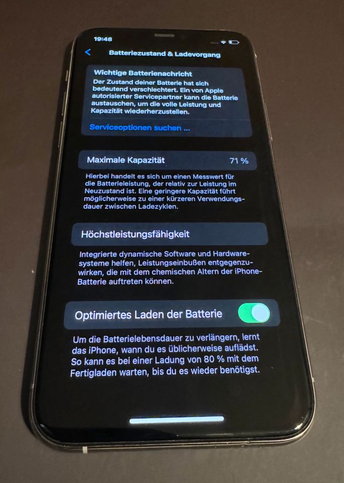 iPhone 11 Pro 256 GB in Weiß – Top Zustand in Bad Liebenzell