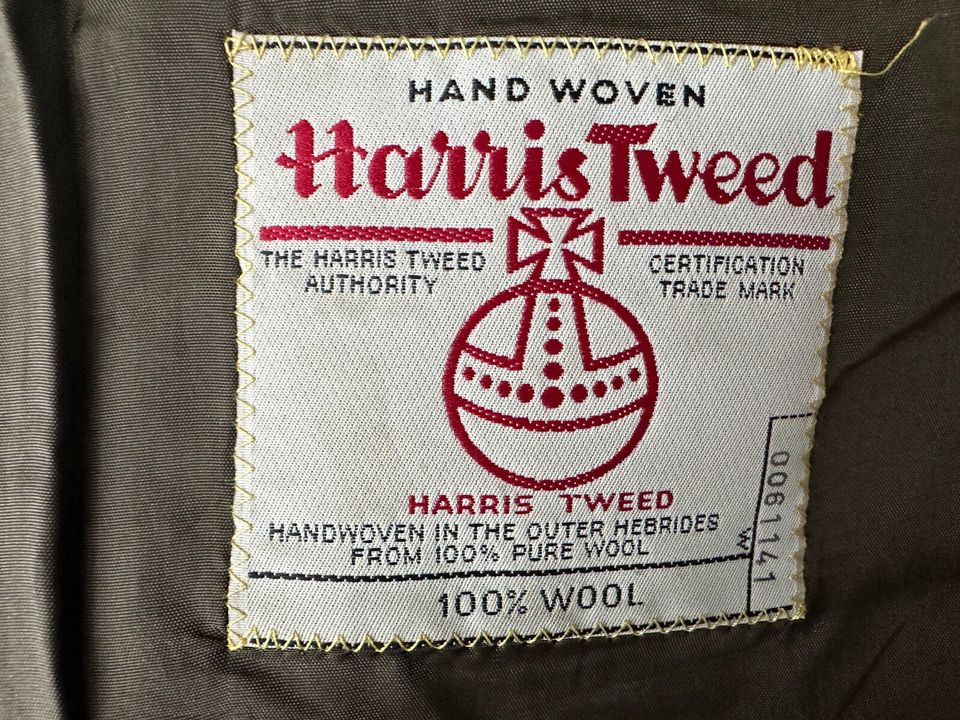 HARRIS TWEED gr 52 WOLLE HERREN SAKKO   schulterbreite 51 cm, arm in Düsseldorf