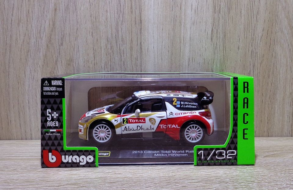 Bburago 2013 Citroën Total World Rally Hirvonen - 1:32 - Neu !!! in Berlin