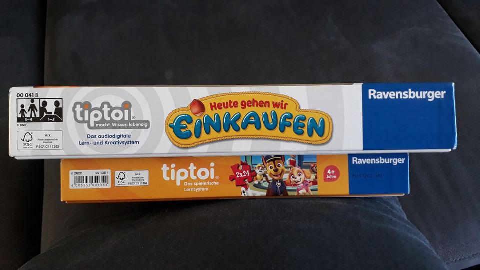 tiptoi Paw Patrol Puzzle und Heute gehen wir Einkaufen mit Stift in Waiblingen