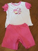 Schiesser Schlafanzug Shorty, Gr. 116 weiß/pink Kreis Ostholstein - Bad Schwartau Vorschau