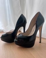 Schwarze Buffalo-High Heels, Gr. 37 NEU Bayern - Augsburg Vorschau