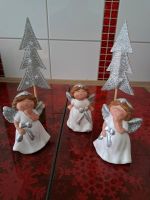 Engel Weihnachtsengel Weihnachten Tannenbaum Neu Keramik Holz Nordrhein-Westfalen - Bottrop Vorschau