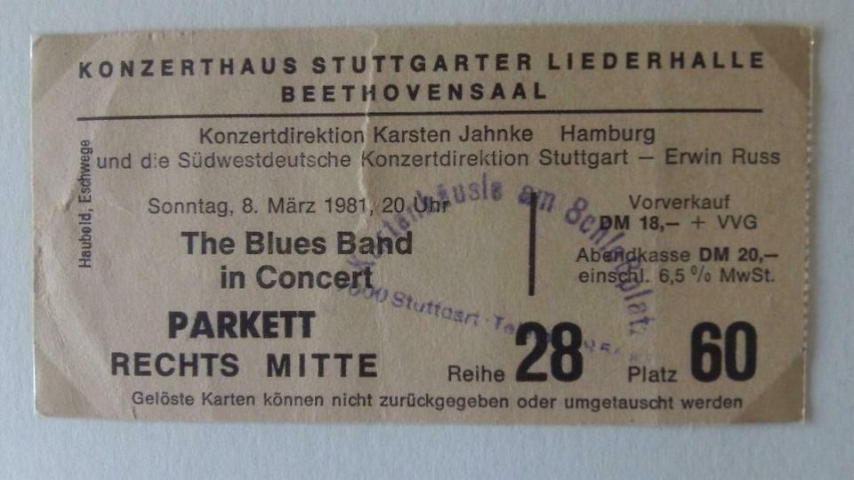 The Blues Band in Rielasingen-Worblingen