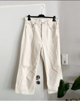 Mango Hose Jeans 100% Cotton high waist 40 42 L creme neu Düsseldorf - Pempelfort Vorschau