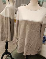 Pullover langer Arm beige braun Gr. 38 von Monari - neuwertig Sachsen - Nünchritz Vorschau