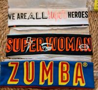 NEU ZUMBA ONE SIZE  3x Schweissbänder/Headbands  POWER Östliche Vorstadt - Hulsberg Vorschau