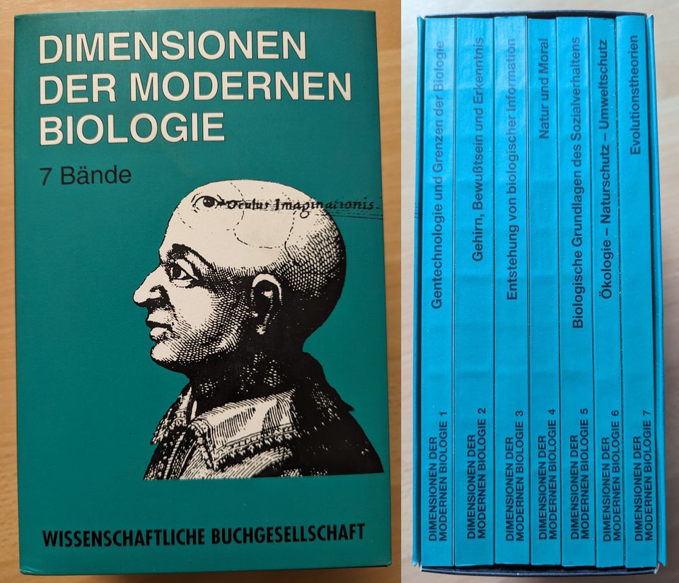 Dimensionen der modernen Biologie, 7 Bände in Aufsteller in Osnabrück