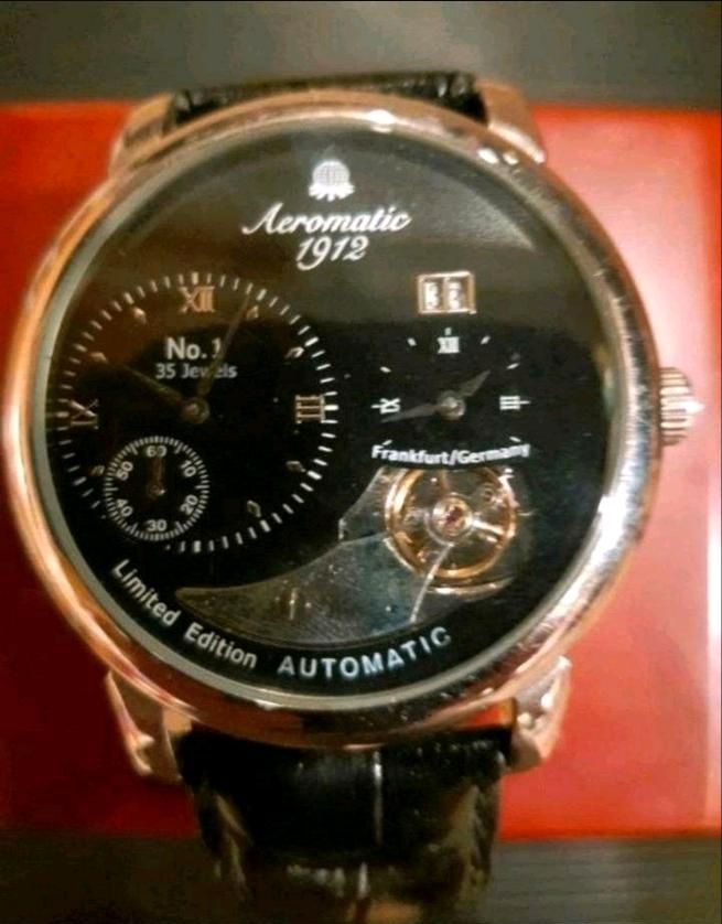 AEROMATIC 1912 Uhr Chronograph Limited Edition Frankfurt/ Germany in Leipzig