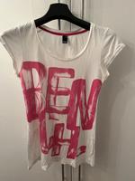 Bench T-Shirt Shirt Größe S weiß pink Schriftzug BENCH Kr. München - Aschheim Vorschau