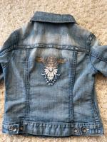 Jeansjacke m Glitzer Gr L Esprit Bayern - Altdorf Vorschau