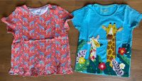 134 Mini Boden T-Shirt Giraffen rot 140 / blau 128 Applikation Bayern - Bamberg Vorschau