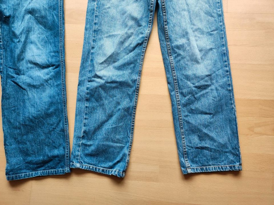 2 Jeans/ Jeanshosen 164 Pocopiano in Bietigheim-Bissingen