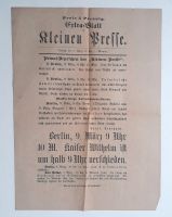 3 KAISERJAHR Tod von Wilhelm I & Friedrich III 1888 ZEITUNGEN. Hessen - Einhausen Vorschau