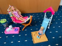 Barbie mit Hängematte, Rutsche, Sandkasten und Junge Niedersachsen - Wilhelmshaven Vorschau