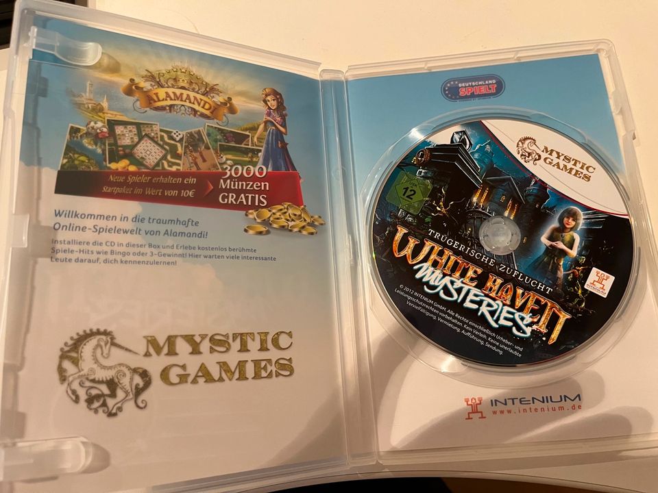 MYSTIC GAMES WHITE HAVEN MYSTERIES TRÜGERISCHE ZUFLUCHT PC in Dreieich