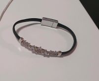 Armband schwarz Sterne silber glitzer Magnet Verschluss Nordrhein-Westfalen - Bocholt Vorschau