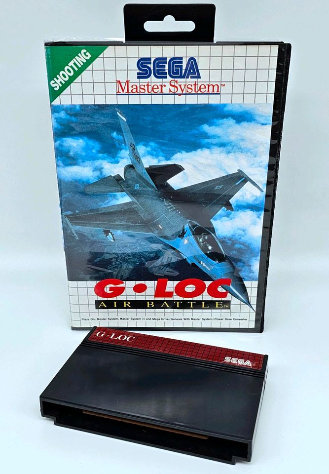 G-Loc Air Battle - Sega Master System - OVP Boxed - Arcade Game in Darmstadt