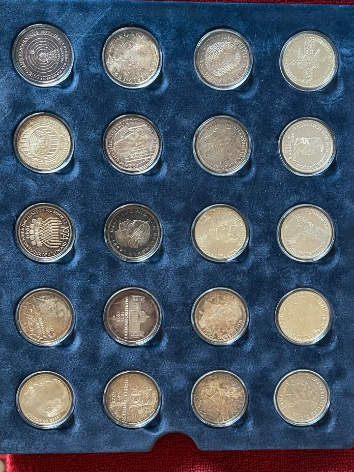 43 Stück 5DM Gedenkmünzen inkl. BIG FIVE in Ihrlerstein